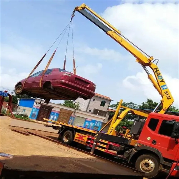 鱼峰吊车救援小汽车怎么吊